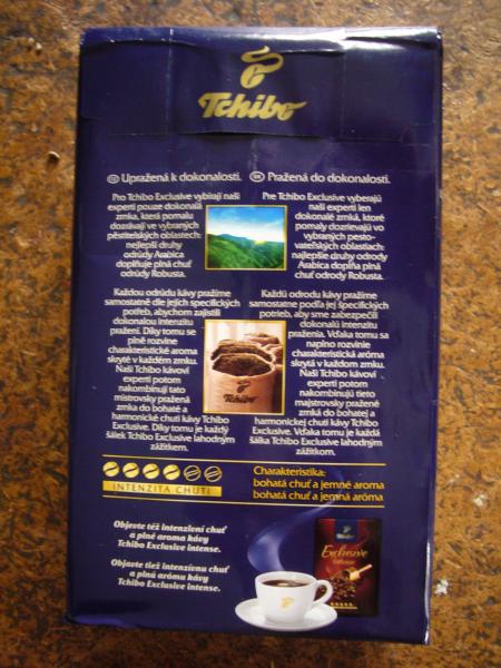 Tchibo - Exclusive 250g - back